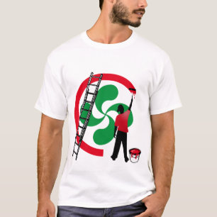 T-Shirt-Baskenkreuz T-Shirt