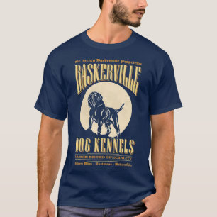 T-shirt Baskerville Kennels Sherlock Holmes Design