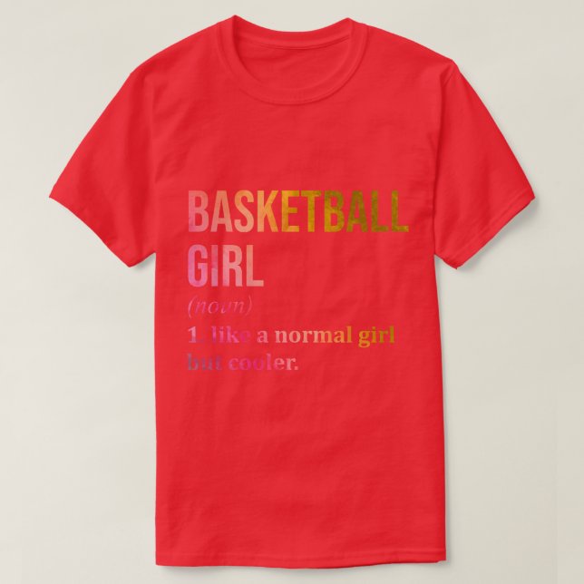 T-shirt Basket-ball (2) (Design devant)