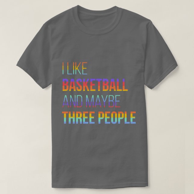 T-shirt Basket-ball (25) (Design devant)