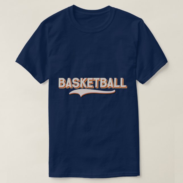 T-shirt Basket-ball (5) (Design devant)