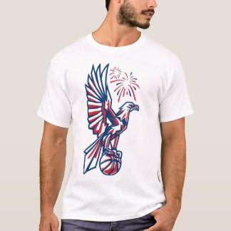 T-shirt Basket-ball Aigle Patriotique | Aigle Américain