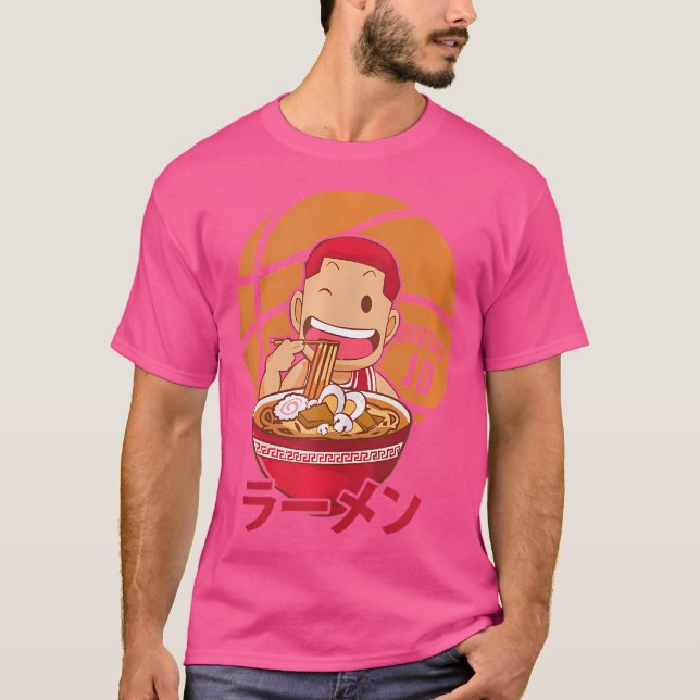 T-shirt Basket-ball Anime Ramen (Devant)