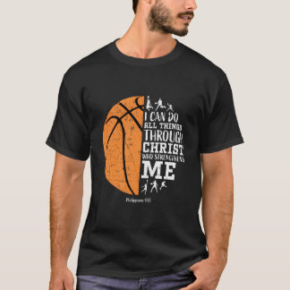 T-shirt Basket-ball chrétien religieux