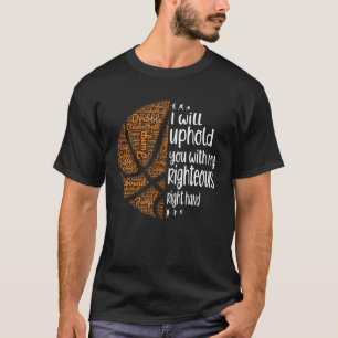 T-shirt Basket-ball Christian Je Vais Te Soutenir Droite M
