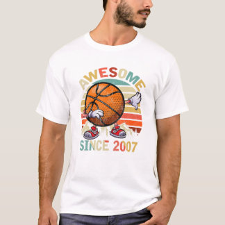 T-shirt Basket-ball Dabbing Awesome