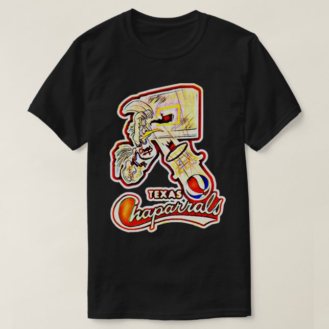T-shirt Basket-ball Dallas Chaparrals (Design devant)
