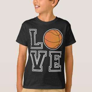 T-shirt Basket-ball d'amour