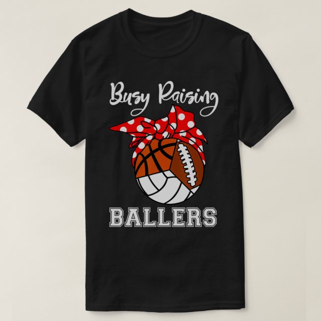 T-shirt Basket-ball de volley-ball (Design devant)