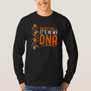 T-shirt Basket-ball Drôle Pour Hommes Femmes Enfants Fille