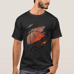 T-shirt Basket-ball en moi Design