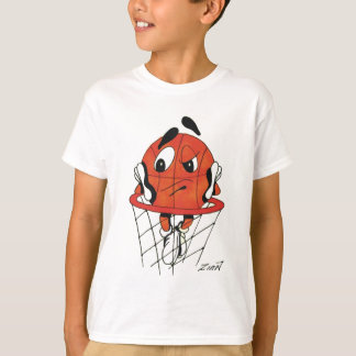 T-shirt Basket-ball ennuyé