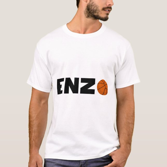 T-shirt Basket-ball Enzo (Devant)