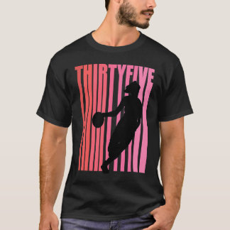 T-shirt Basket-ball féminin 35e anniversaire Retro 35 Suns