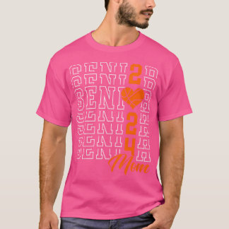 T-shirt Basket-Ball Femme Senior Maman Classe De Diplôme D