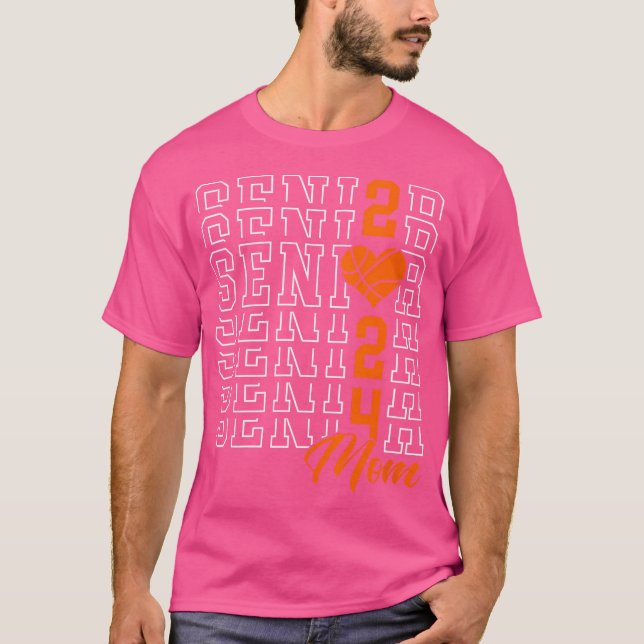 T-shirt Basket-Ball Femme Senior Maman Classe De Diplôme D (Devant)