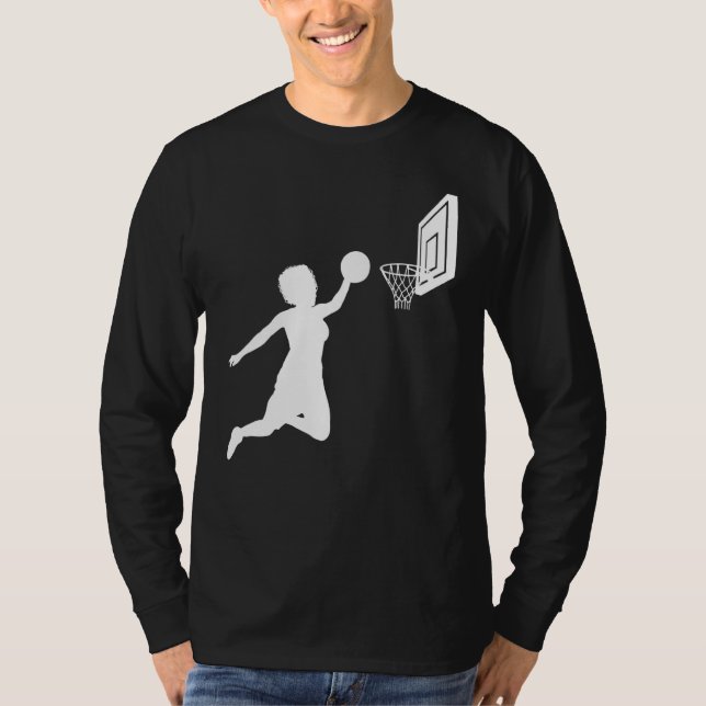 T-shirt Basket-ball fille Slam Dunk Basketball Basketball (Devant)