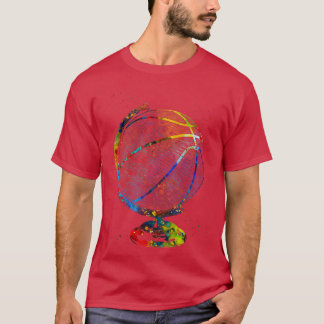 T-shirt Basket-ball Globe 4