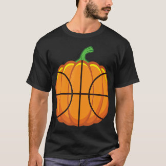 T-shirt Basket-ball Halloween Citrouilles garçons Enfants 