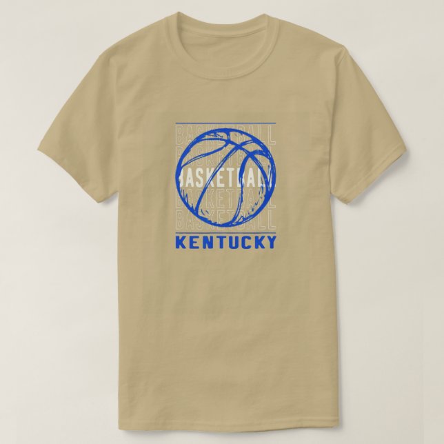 T-shirt Basket-ball Kentucky (Design devant)
