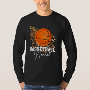 T-shirt Basket-ball Nonnie Leopard Heart