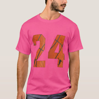 T-shirt Basket-ball Numéro 24 Vingt-Quatre Basket Ball