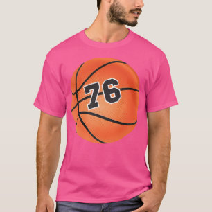 T-shirt Basket Ball Numéro 76 Soixante-Seize