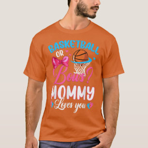 T-shirt Basket-Ball Ou Bows Maman Vous Aime Genre Bébé Rev