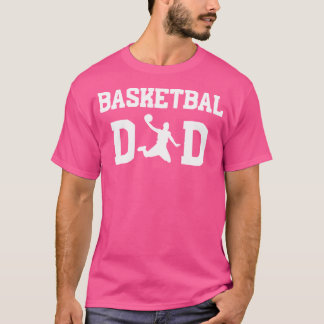 T-shirt Basket-Ball Papa Basket Drôle Drôle Pour Hommes Et