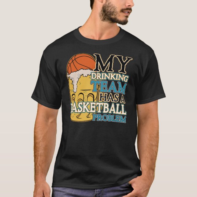 T-shirt Basket-ball potable d'équipe (Devant)