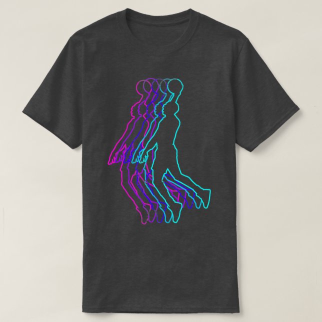 T-shirt Basket-ball pour hommes enfants Joueur Slam Dunk n (Design devant)