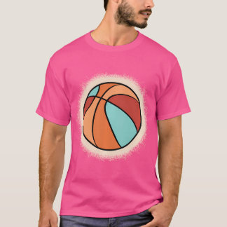 T-shirt Basket-ball rétro Hommes Femmes Enfants Basket-bal