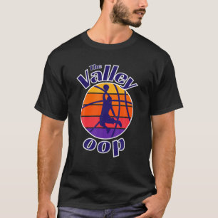T-shirt Basket-Ball Rétro Valley Oop Pour Hommes Femmes Et