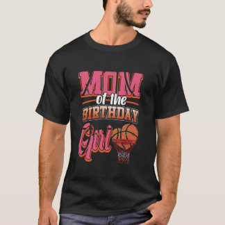 T-shirt Basket Bball Anniversaire Maman Famille Matching M