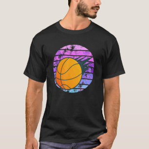 T-shirt Basket du coucher du soleil