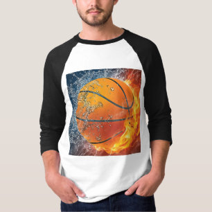 T-shirt Basket flamboyant