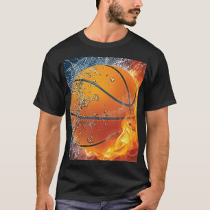 T-shirt Basket flamboyant