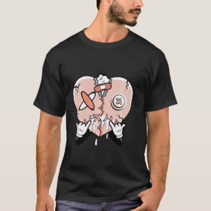 T-shirt Basket Match Tee - shirts 1 Crimson Tint Orang