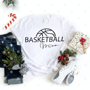 T-shirt Basket Nouveau Maman Vie Sports Jeu Jour panier