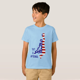 T-shirt BASKET Patriotique USA