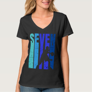 T-shirt Basketball 7e anniversaire garçon - 7 ans Basketba