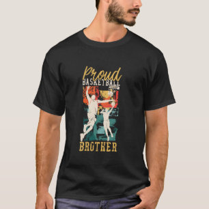 T-shirt Basketball Basketball Brother Famille Correspondan
