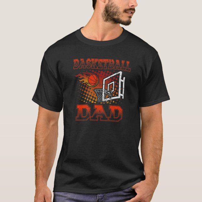 T-shirt Basketball Dad (Devant)