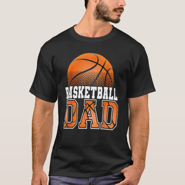 T-shirt Basketball Dad Father s Day 2023 Dad Life Mens Gra (Devant)
