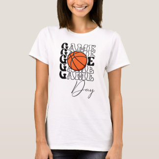 T-shirt Basketball du jour de match, Cadeau pour amateur d