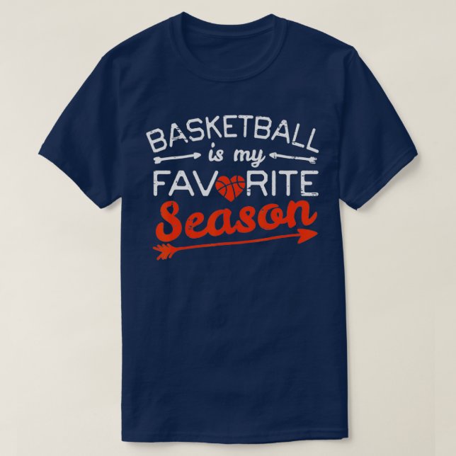 T-shirt Basketball Est Mon Joueur D'Entraîneurs De Saison  (Design devant)