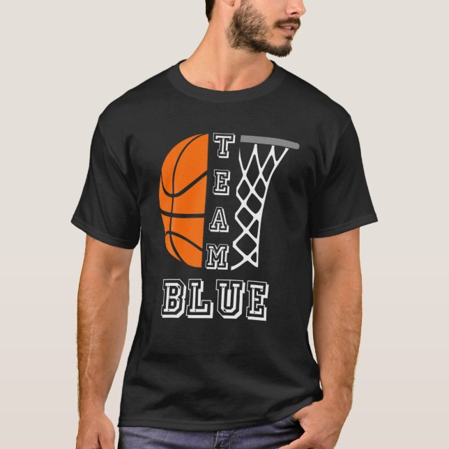 T-shirt Basketball Genre Reveve Team Blue Boy (Devant)
