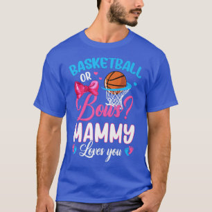 T-shirt Basketball ou Bows MAMMY vous aime Genre Révéler P