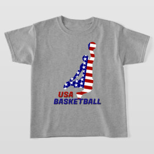 T-shirt BASKETBALL Patriotique USA