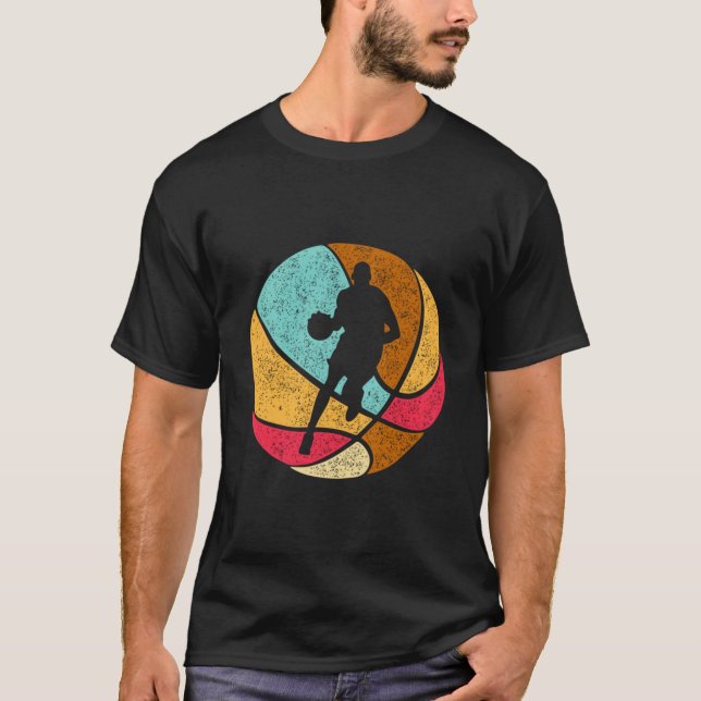 T-shirt Basketball Player Basketball Sport (Devant)